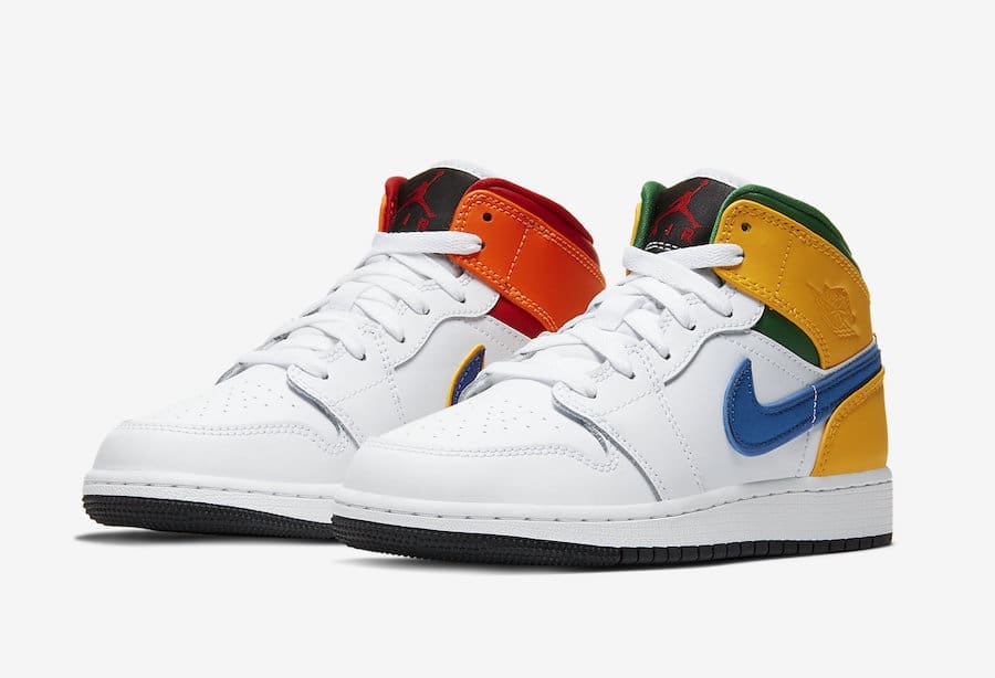 Jordan 1 Retro Mid Alternate Multi Color Secondary image