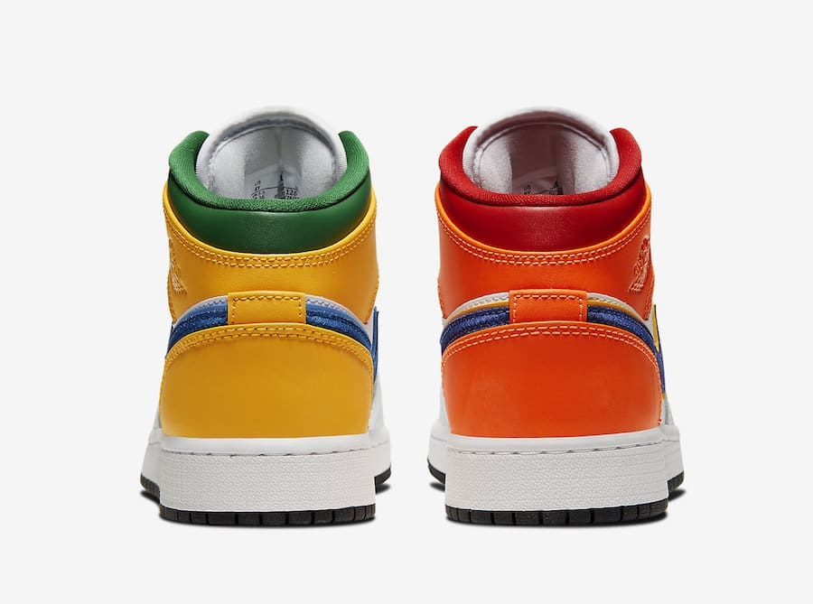Jordan 1 Retro Mid Alternate Multi Color