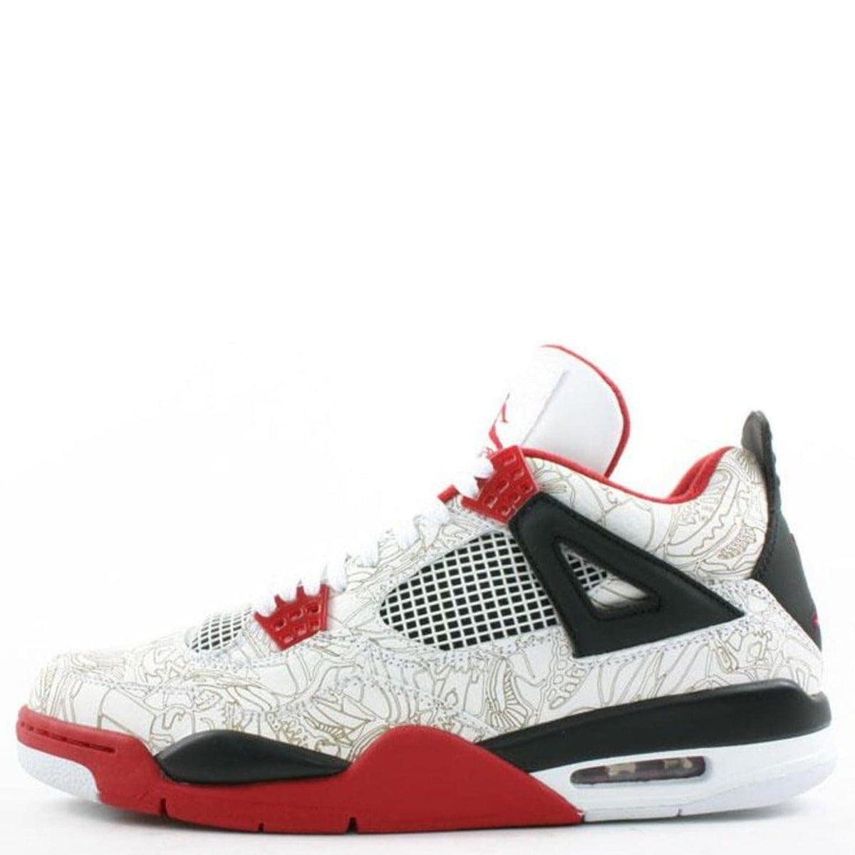 Jordan 4 Retro White Laser