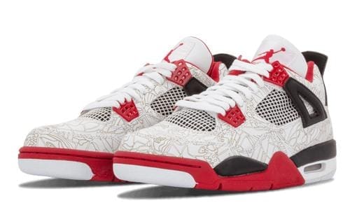 Jordan 4 Retro White Laser