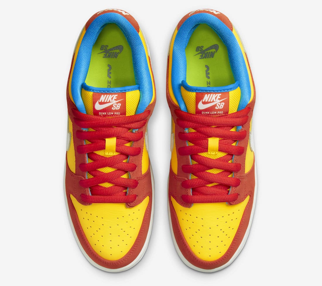 Nike SB Dunk Low Bart Simpson
