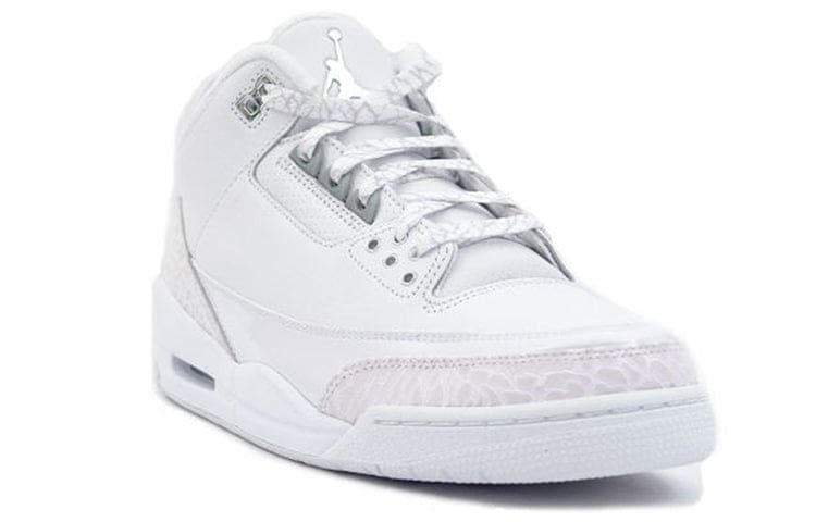 Jordan 3 Retro ‘Pure Money’ White/Metallic Silver