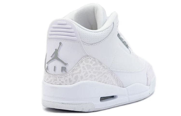 Jordan 3 Retro ‘Pure Money’ White/Metallic Silver