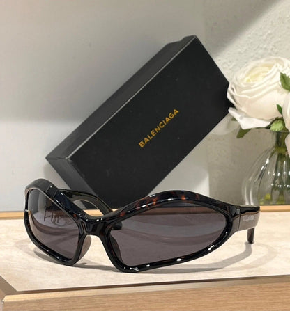 BALENCIAGA Fennec Oval 0314S acetate Sunglasses 👽