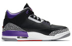 Jordan 3 Retro Black Court Purple