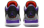 Jordan 3 Retro Black Court Purple