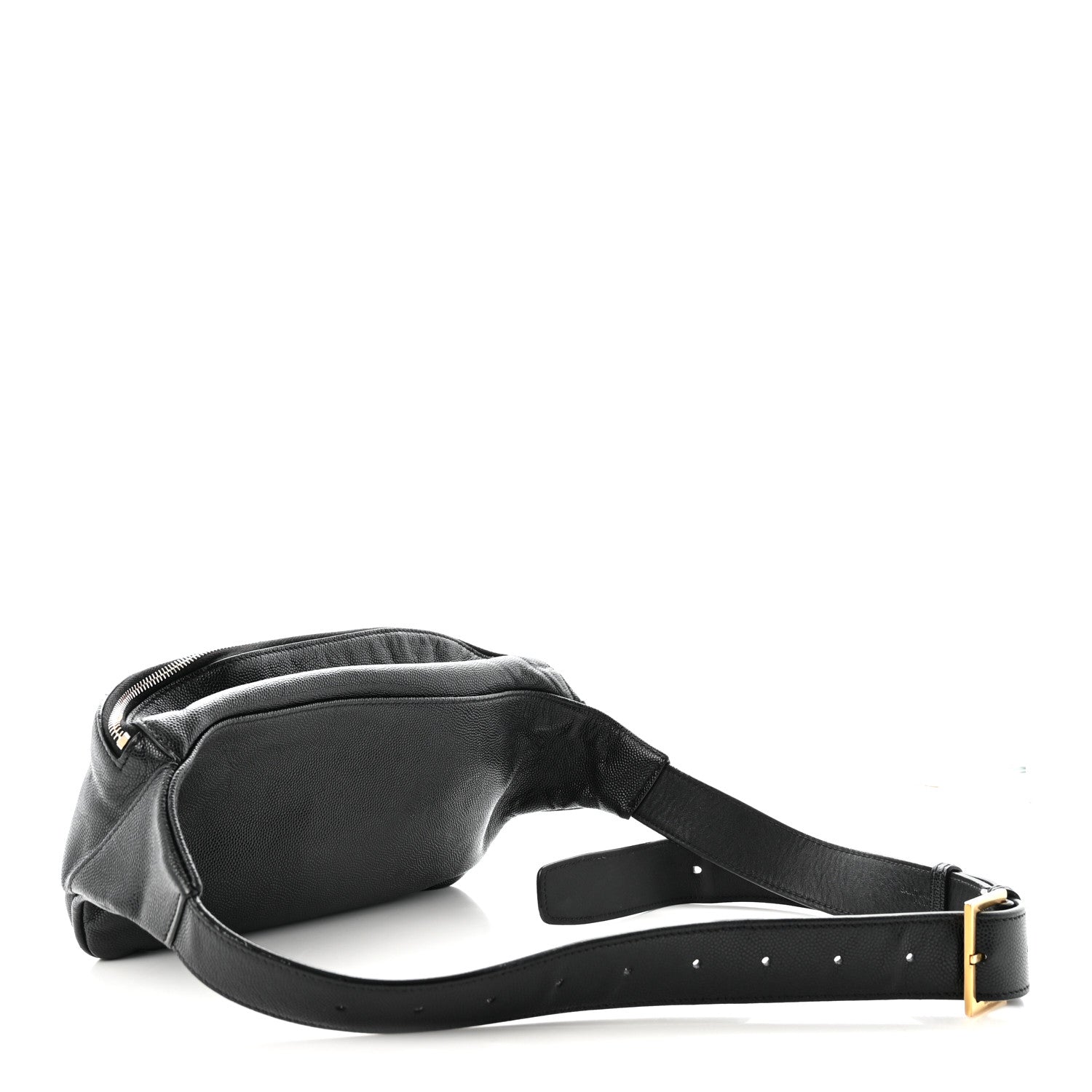Grain De Poudre Monogram Belt Bag Black