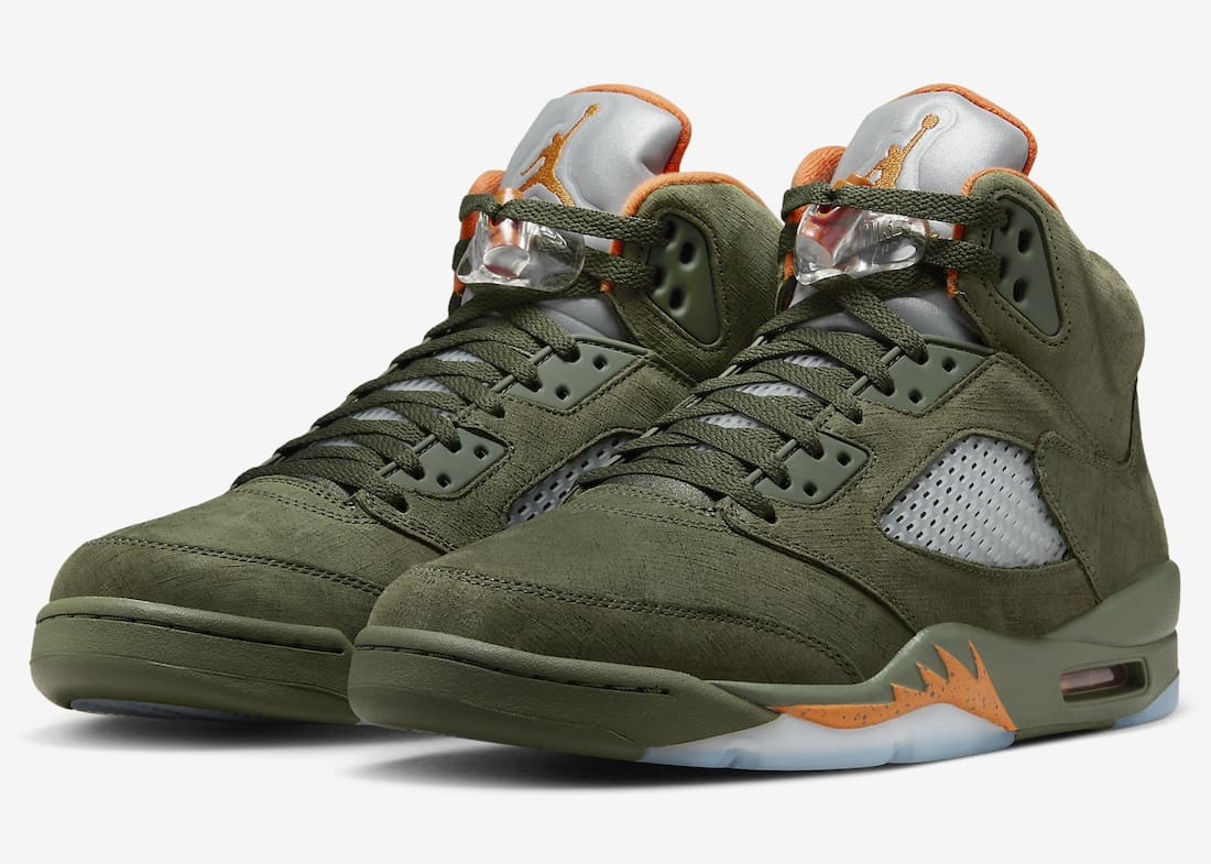 Air Jordan 5 “Olive”(2024) Secondary image