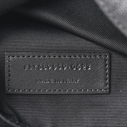 Grain De Poudre Monogram Belt Bag Black