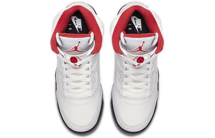 Jordan 5 Retro Fire Red Silver Tongue (2020)