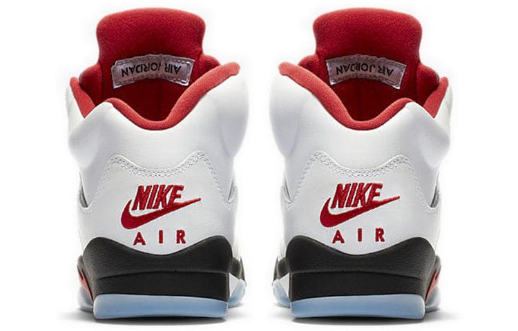 Jordan 5 Retro Fire Red Silver Tongue (2020)