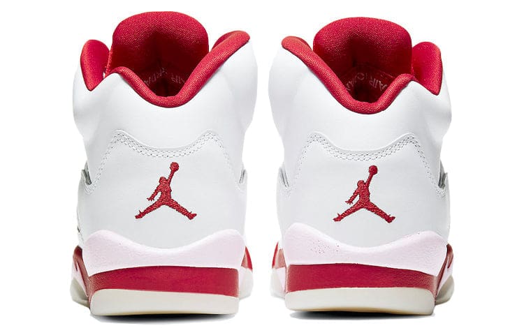 Jordan 5 Retro White Pink Red