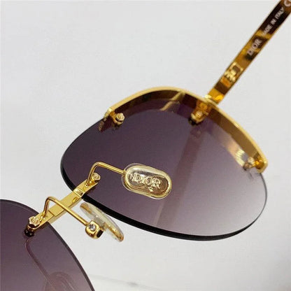 DIOR HOMME NeoDior S4U Mirrored Rectangular Sunglasses✨