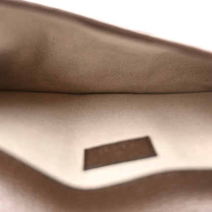GG Supreme Monogram Web Small Ophidia Belt Bag Brown