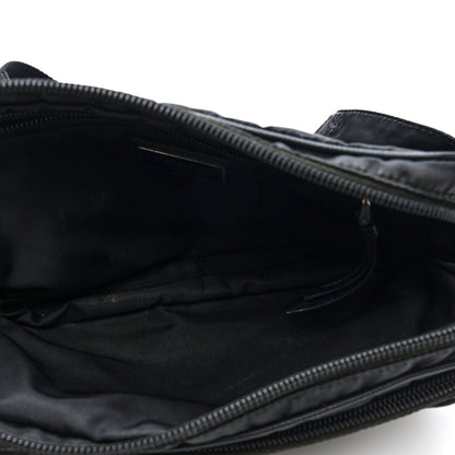 Tessuto Nylon Belt Bag Black