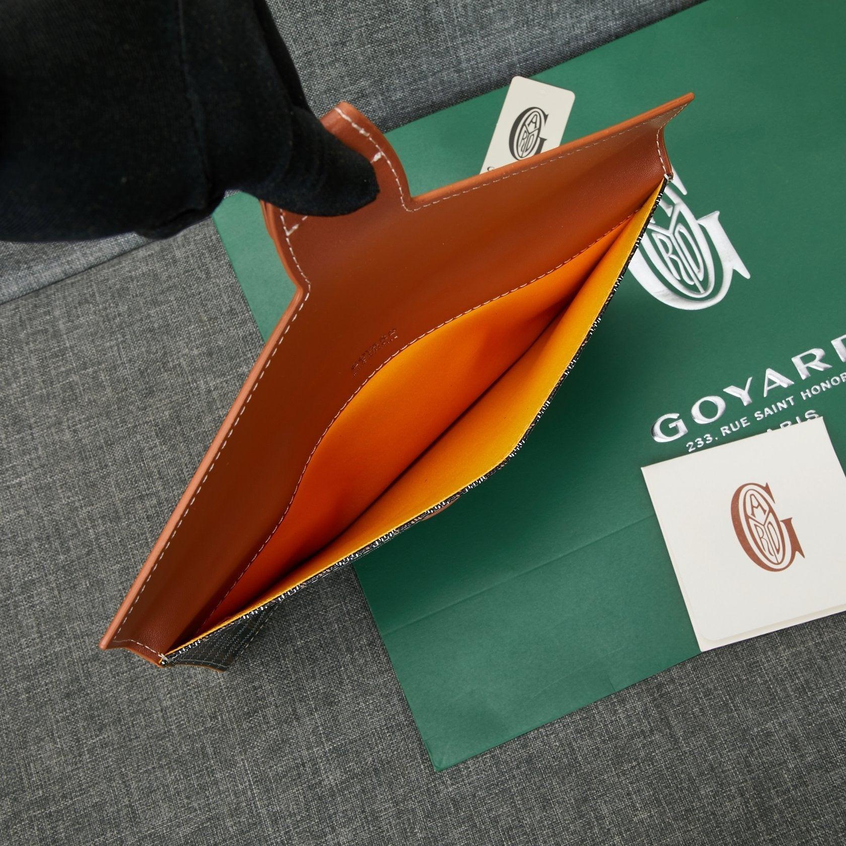 Goyard Camondo 2 Pouch In Goyardine Envelope Canvas Clutch✨