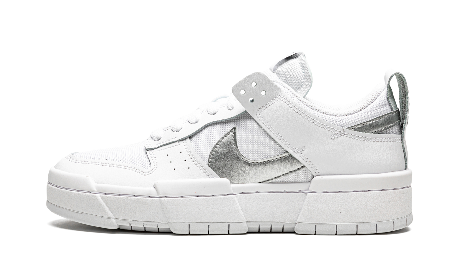 DUNK LO DISRUPT MNS WMNS "White Silver" DJ6226 100