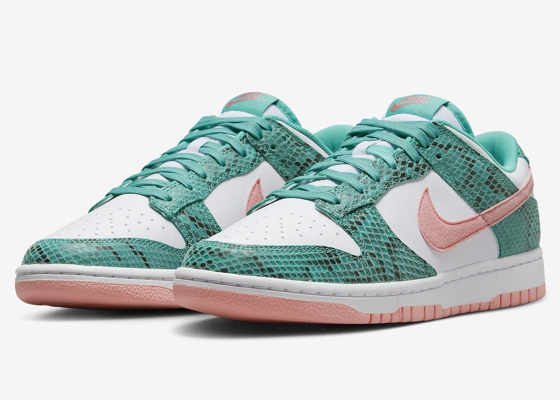 Nike SB Dunk Low Teal Snakeskin Secondary image