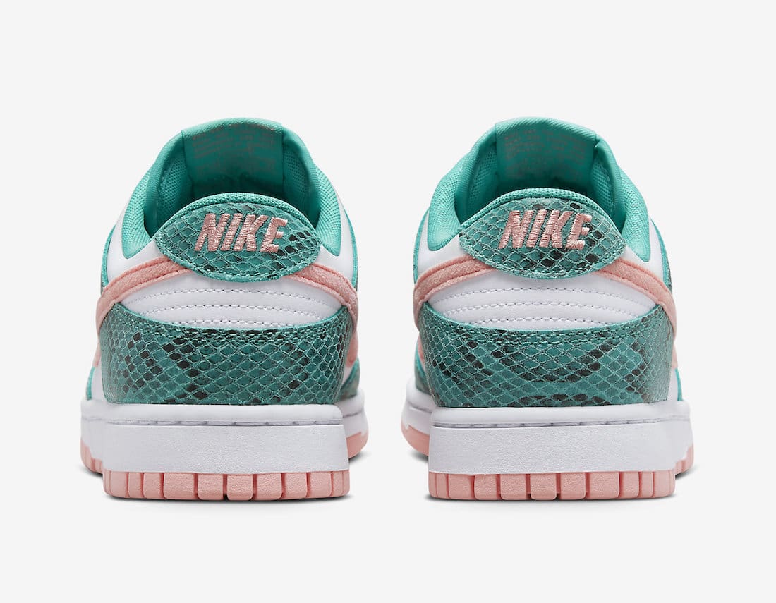 Nike SB Dunk Low Teal Snakeskin