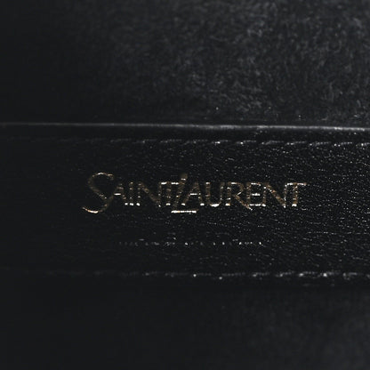 Calfskin Small Bucket Bag Black