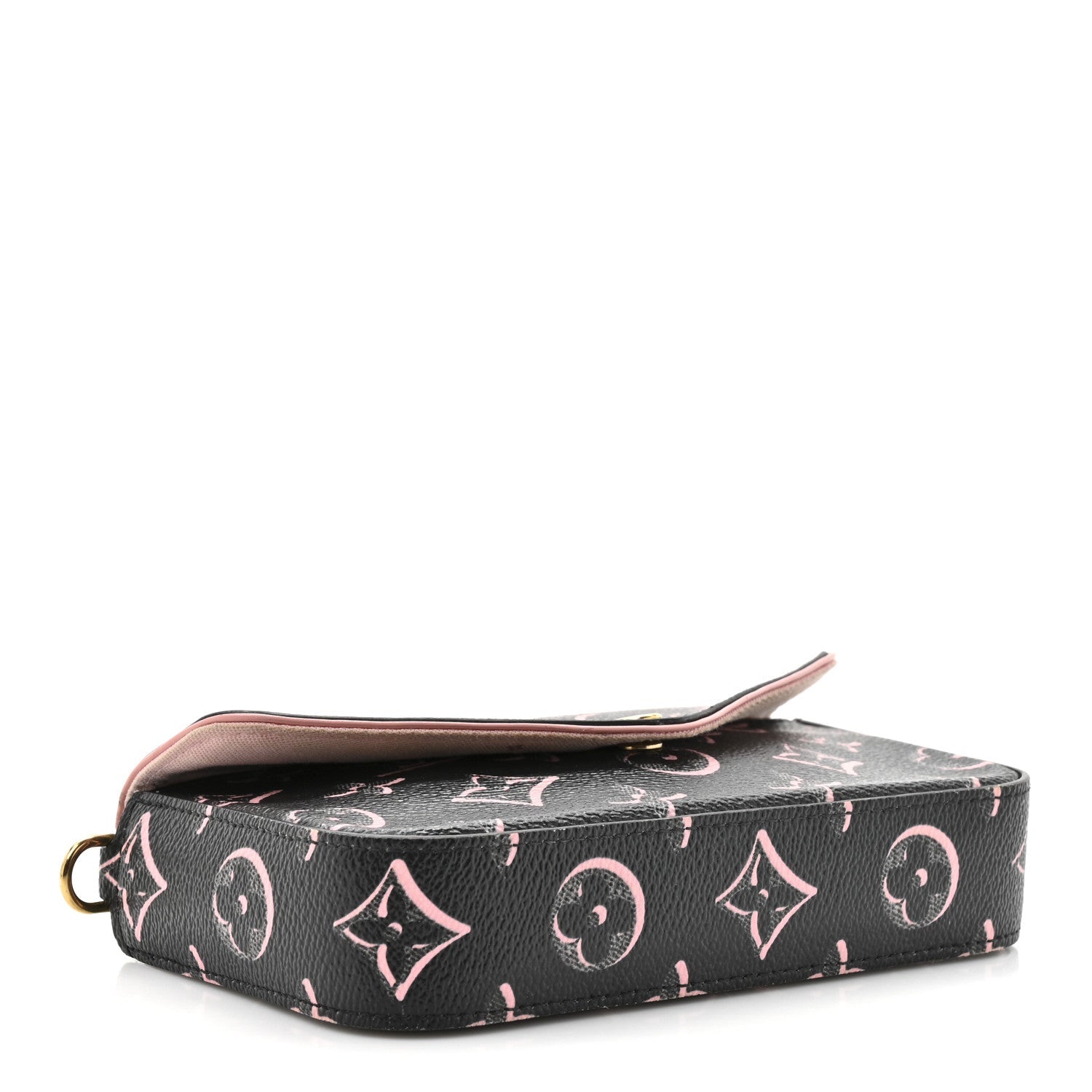 Monogram Fall For You Felicie Strap &amp; Go Black