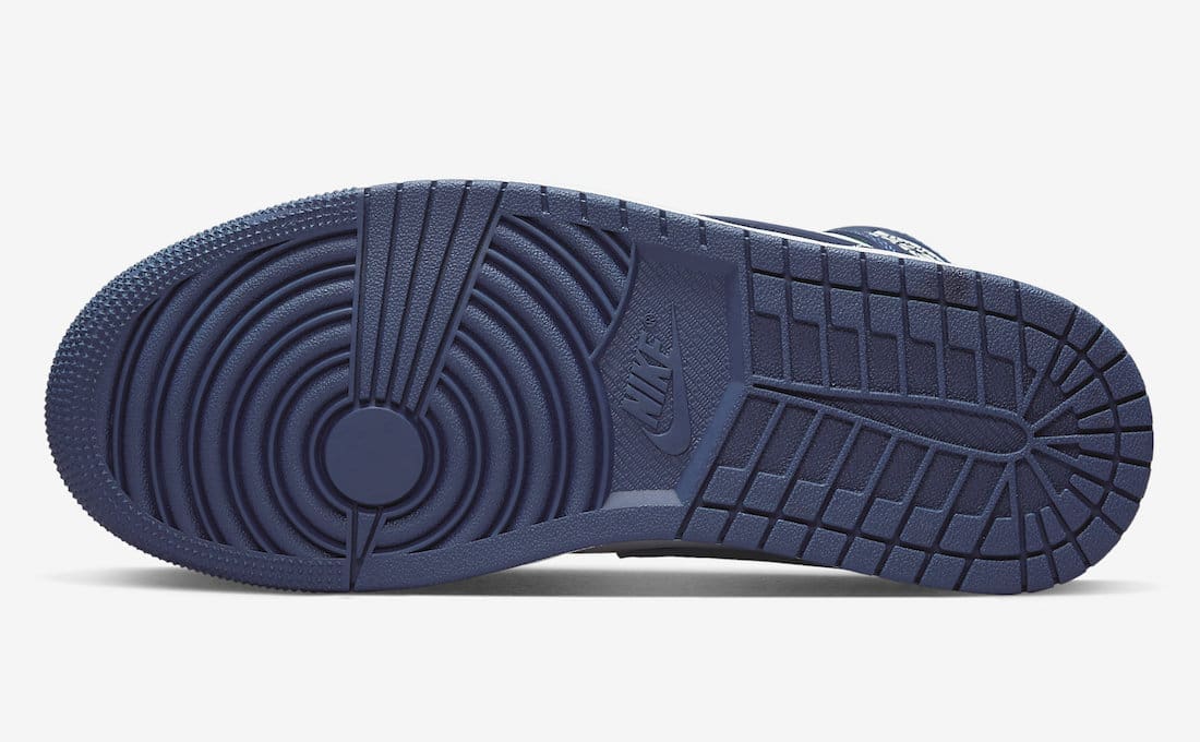 Jordan 1 Mid Mixes Navy and Green