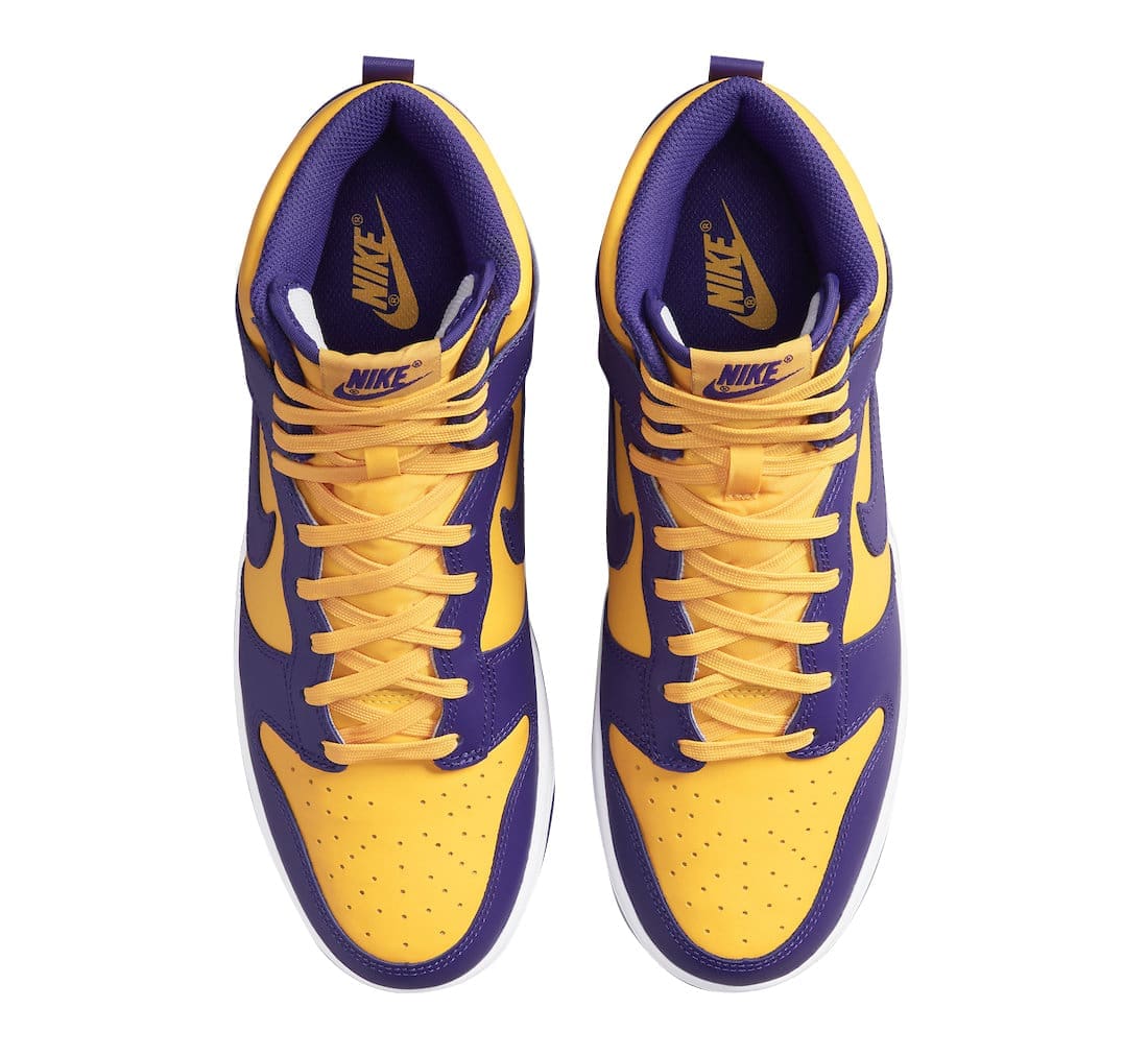 Nike Dunk High Lakers