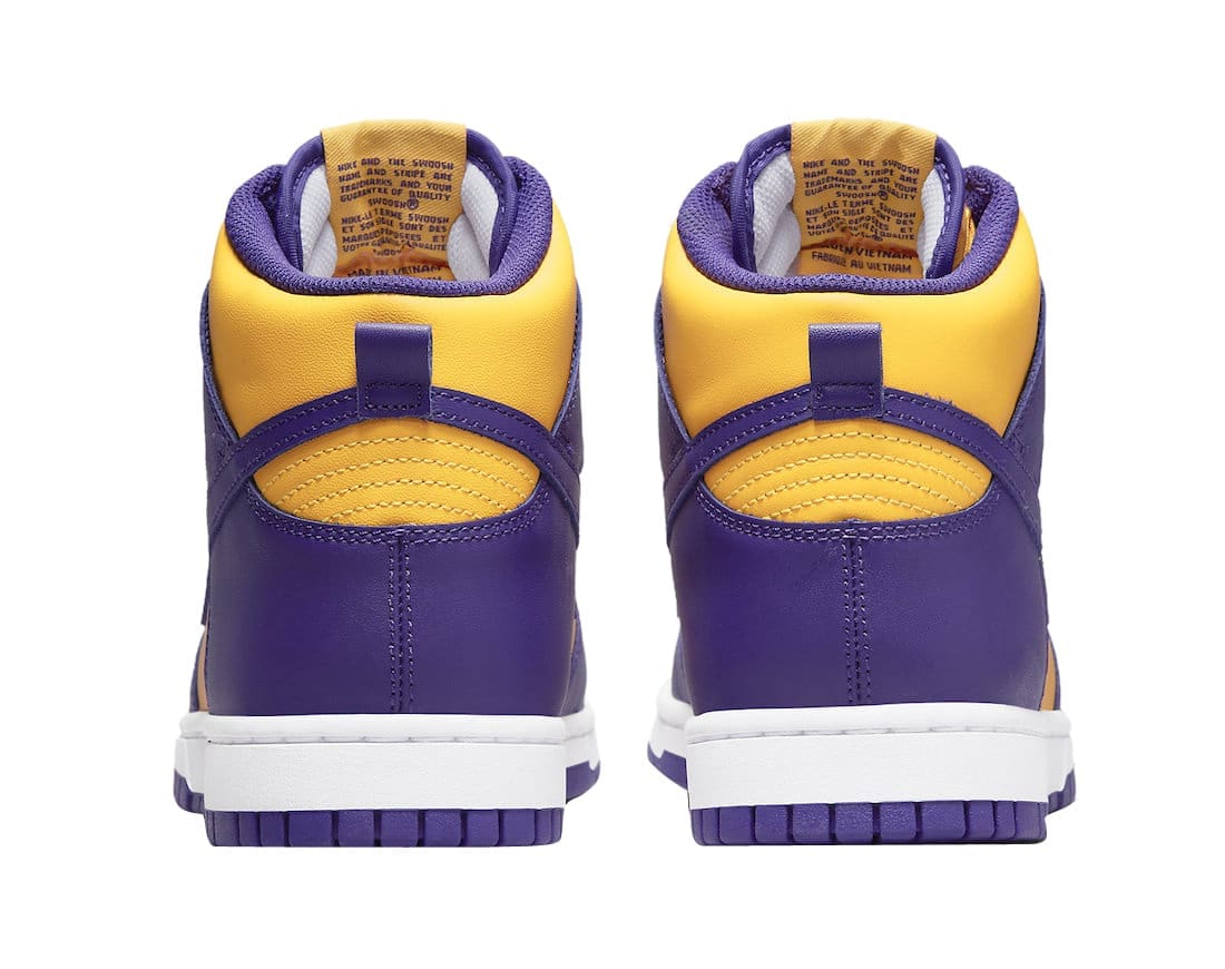 Nike Dunk High Lakers