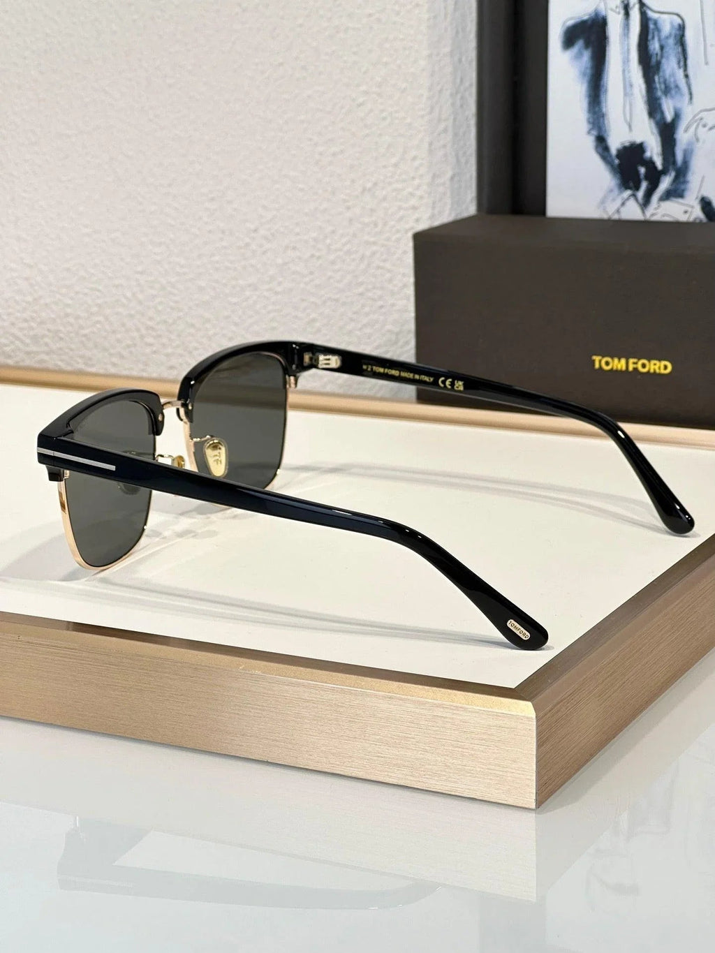 Tom Ford TF1139 POLARIZED RIVER Sunglasses 🔱