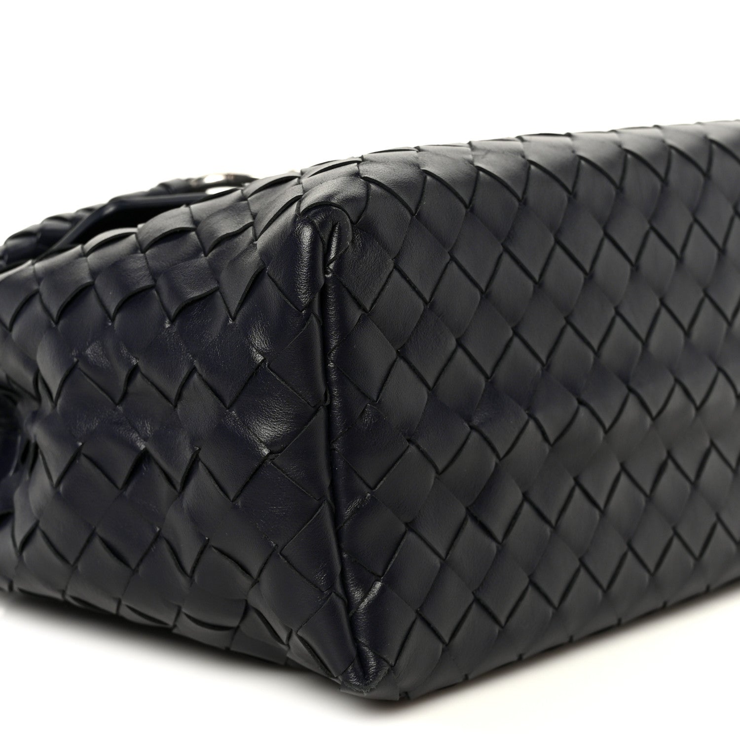 Calfskin Intrecciato Small Andiamo Messenger Bag Nocturnal