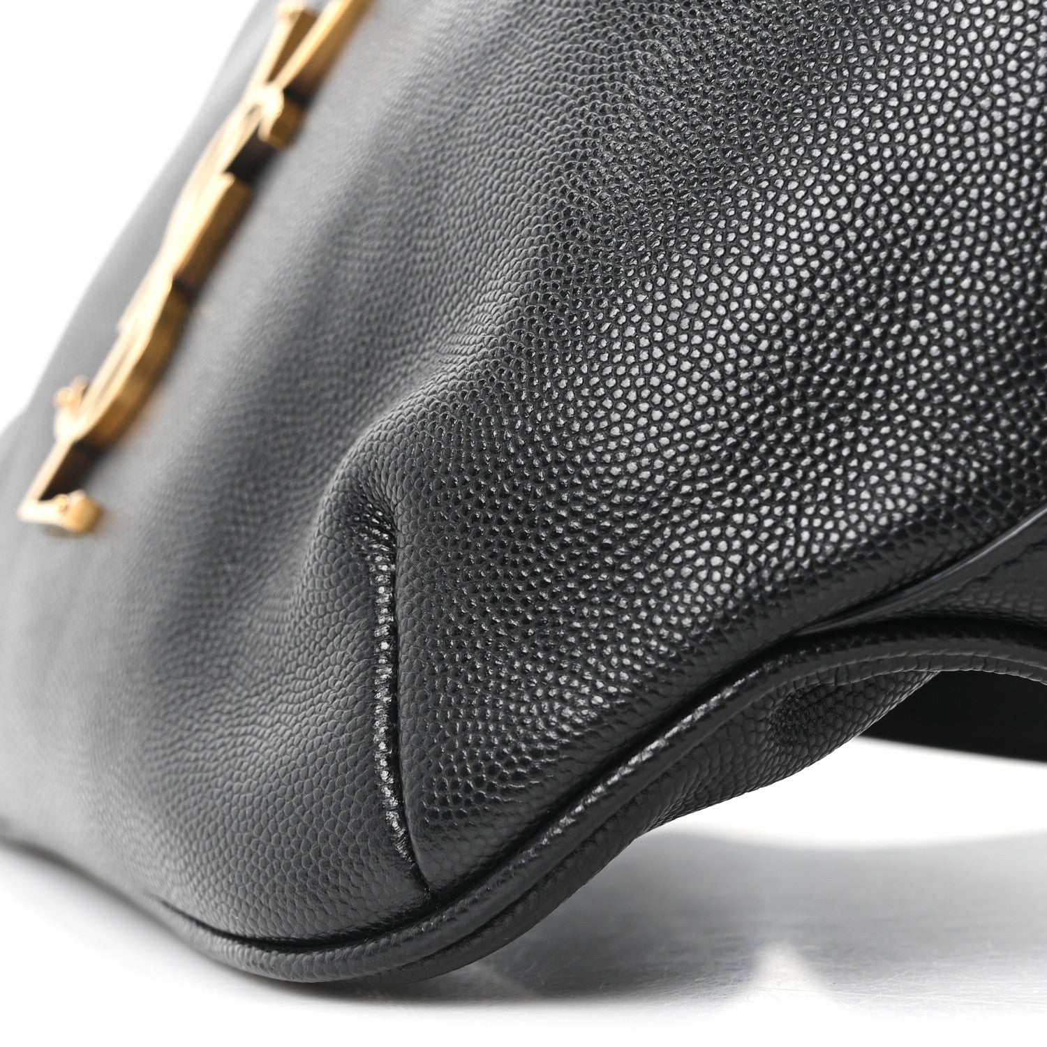 Grain De Poudre Monogram Belt Bag Black