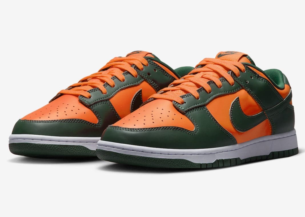 Nike SB Dunk Low Miami Hurricanes
