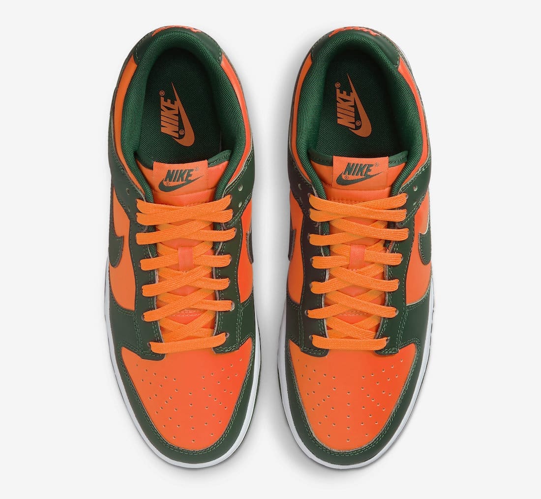 Nike SB Dunk Low Miami Hurricanes
