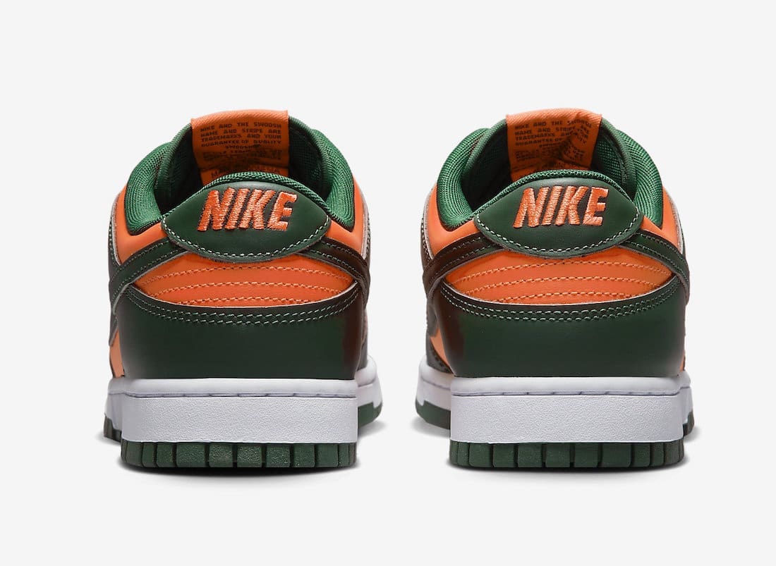 Nike SB Dunk Low Miami Hurricanes
