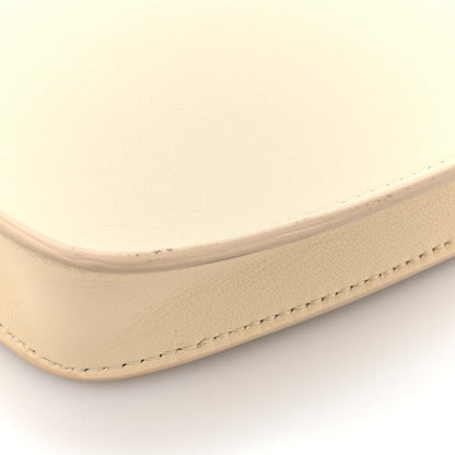 Calfskin Micro Shield Sling Bag Pearl