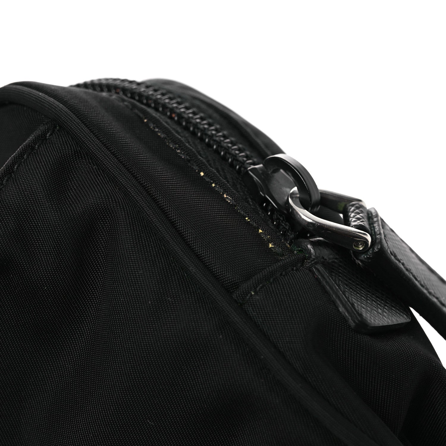 Re-Nylon Saffiano Belt Bag Black