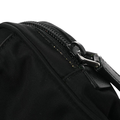 Re-Nylon Saffiano Belt Bag Black