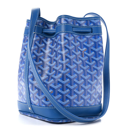 Goyardine Petit Flot Bucket Bag PM Sky Morning