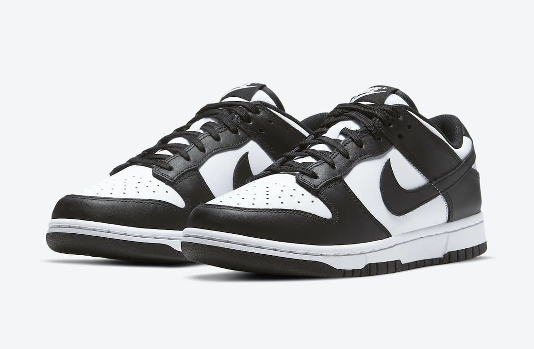 Nike Dunk Low Retro White Black Secondary image