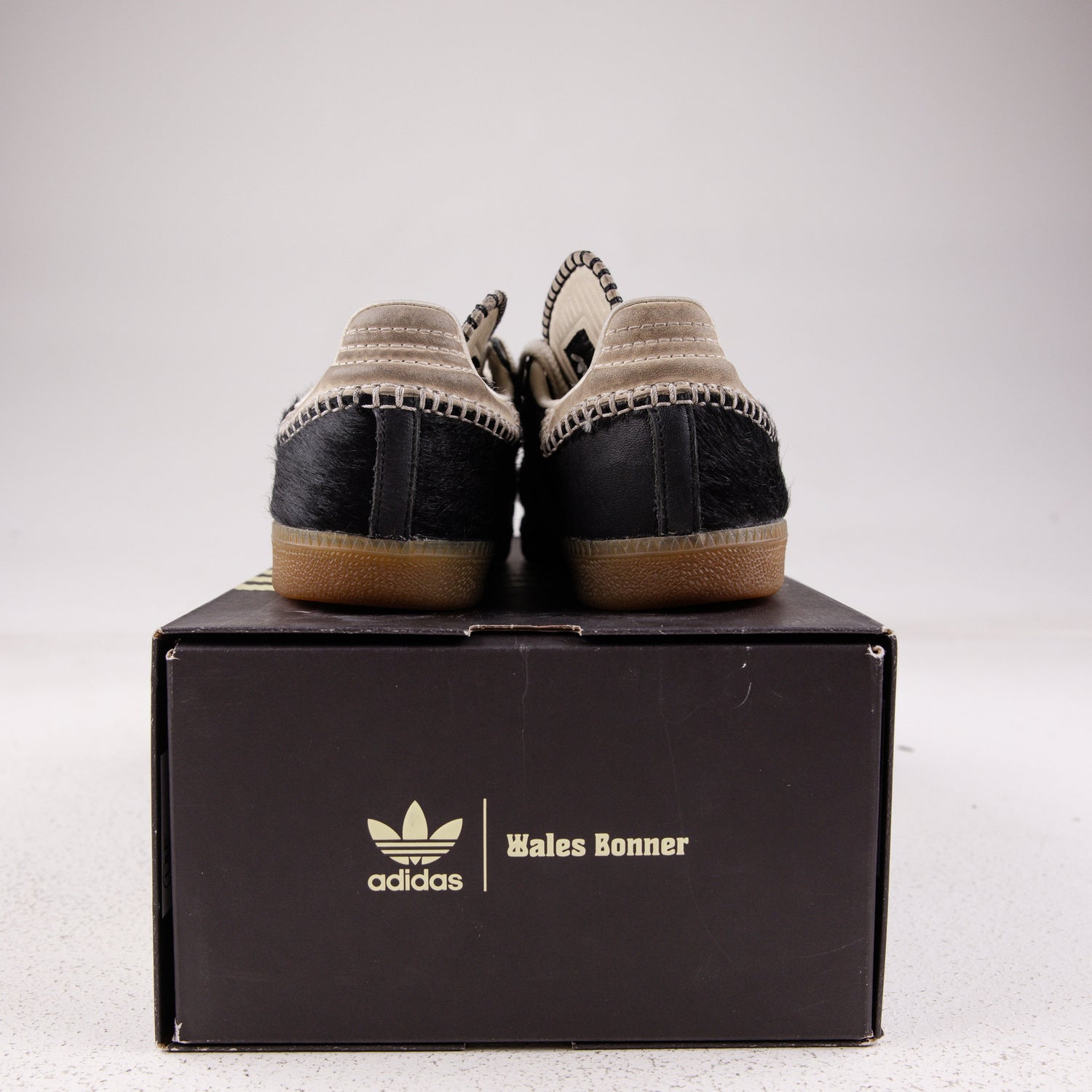 adidas Samba Pony Tonal Wales Bonner Core Black - Used - 1697