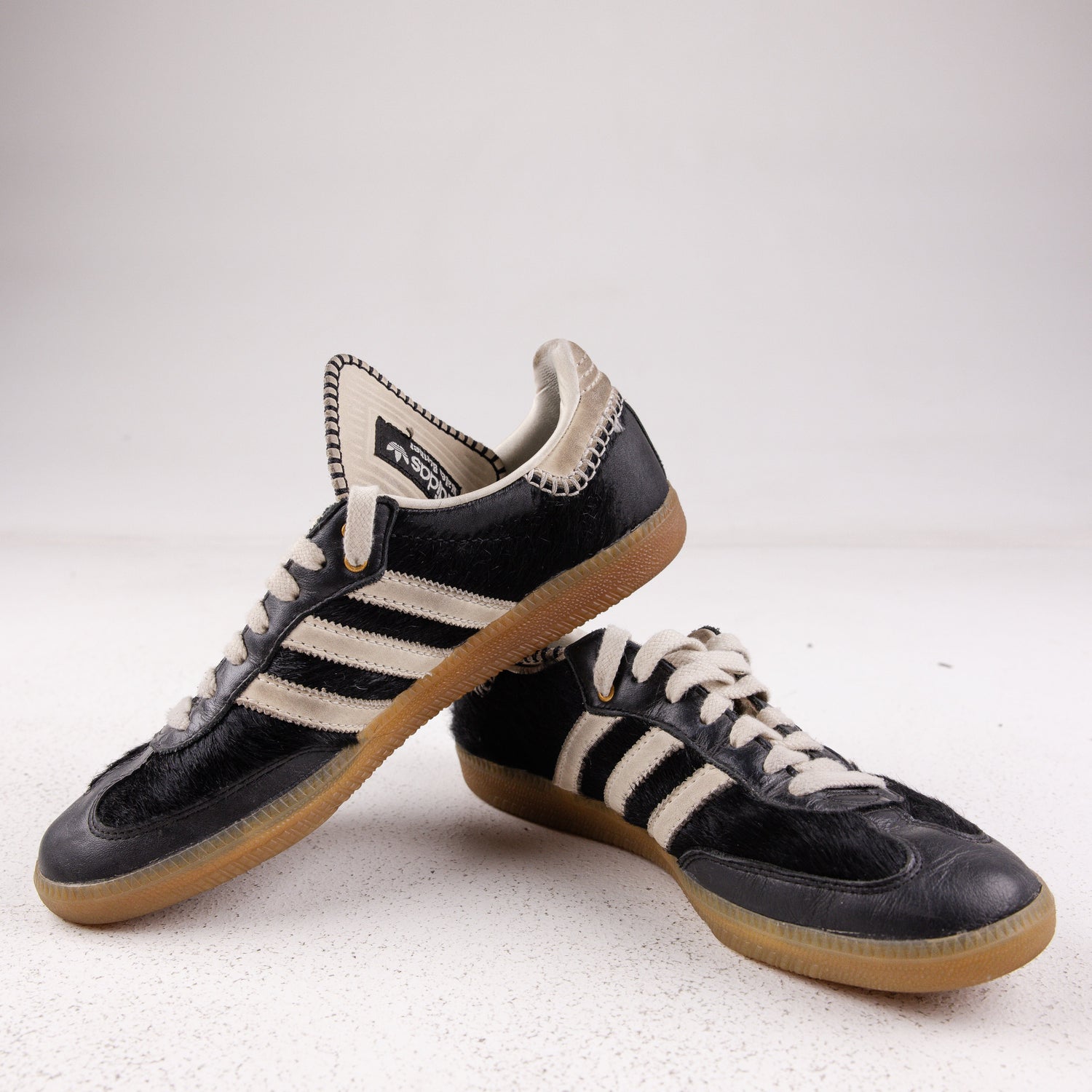 adidas Samba Pony Tonal Wales Bonner Core Black - Used - 1697