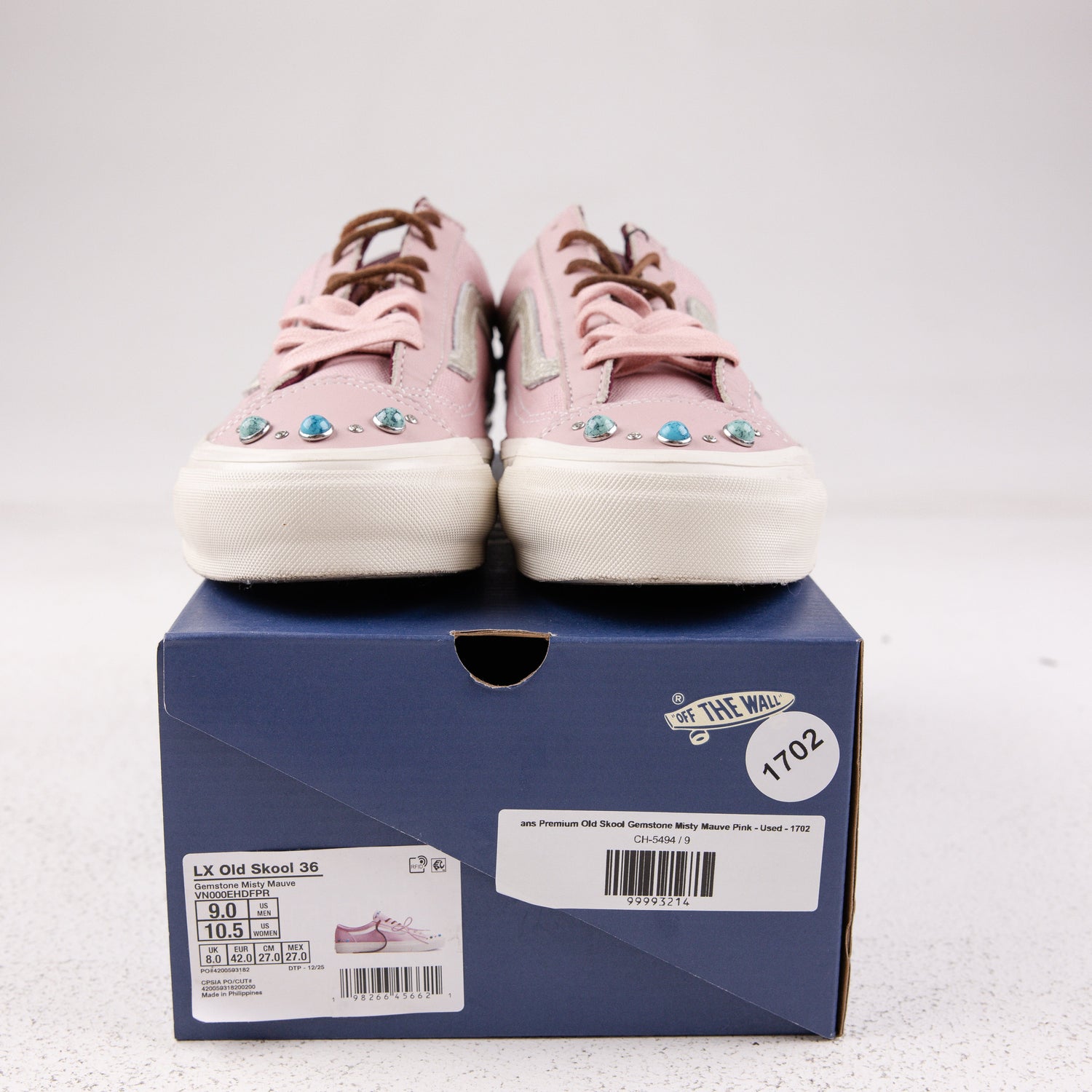 Vans Premium Old Skool Gemstone Misty Mauve Pink - Used - 1702