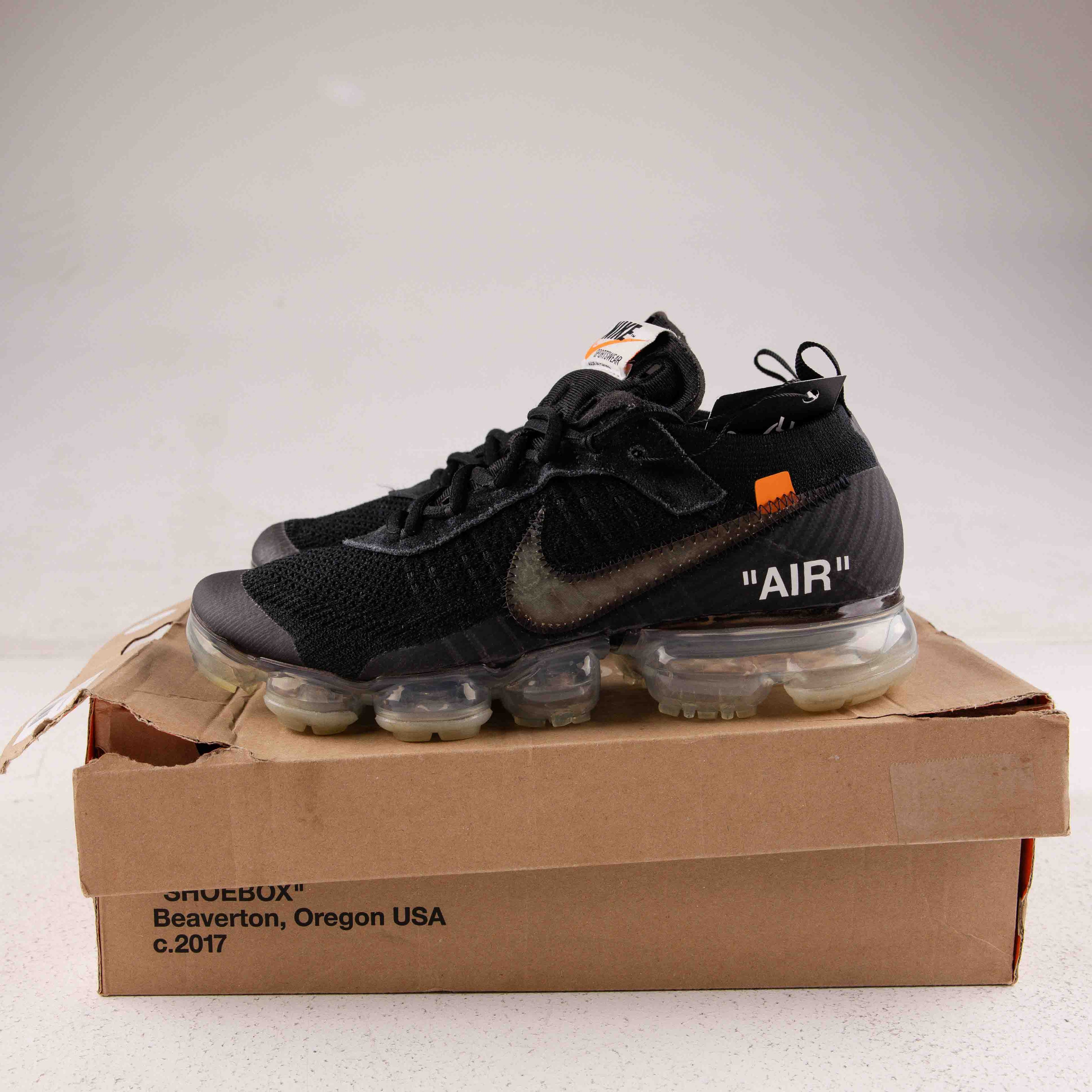 Nike Air VaporMax Off-White Black (2018) - Used  - 4125