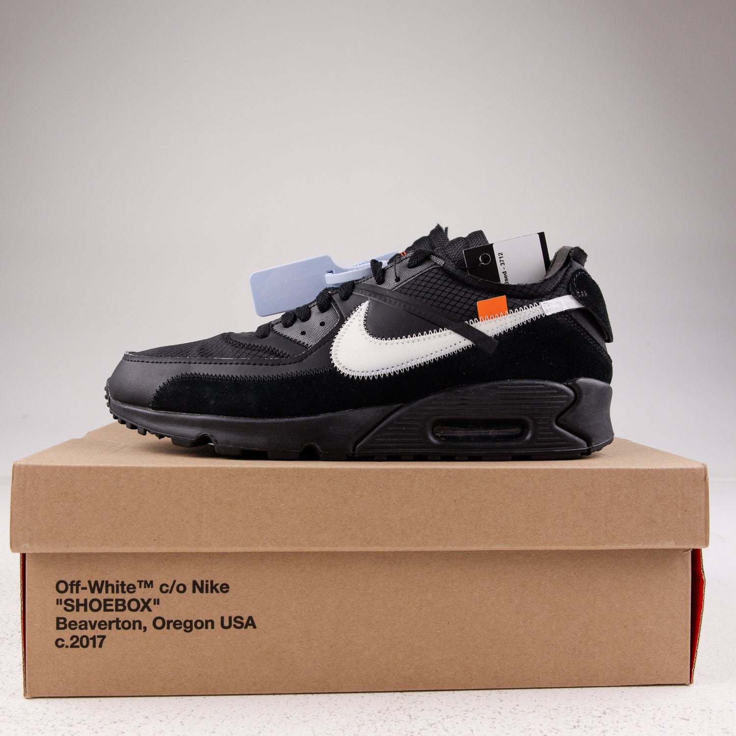 Nike Air Max 90 Off-White Black - Used - 3712