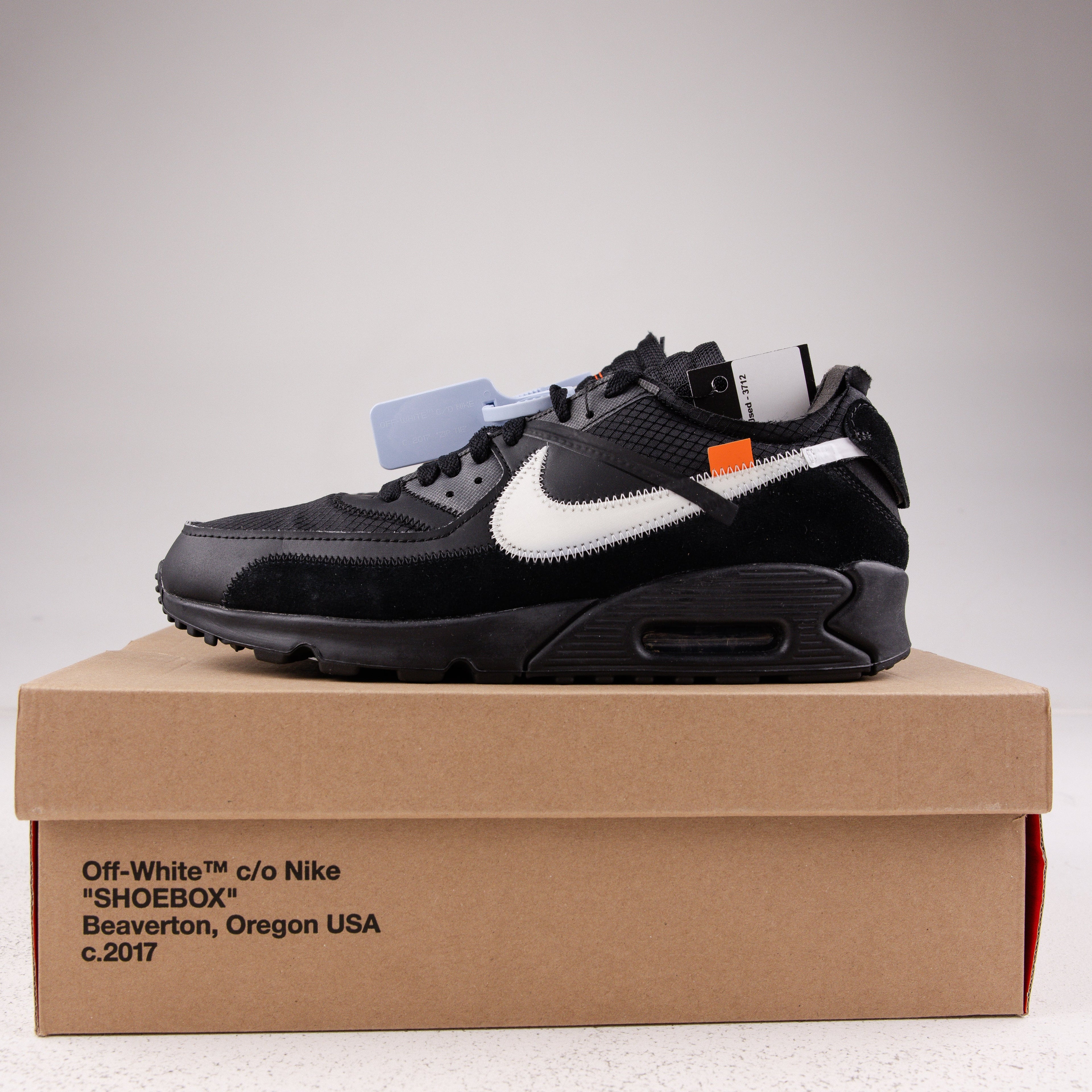 Nike Air Max 90 Off-White Black - Used - 3712