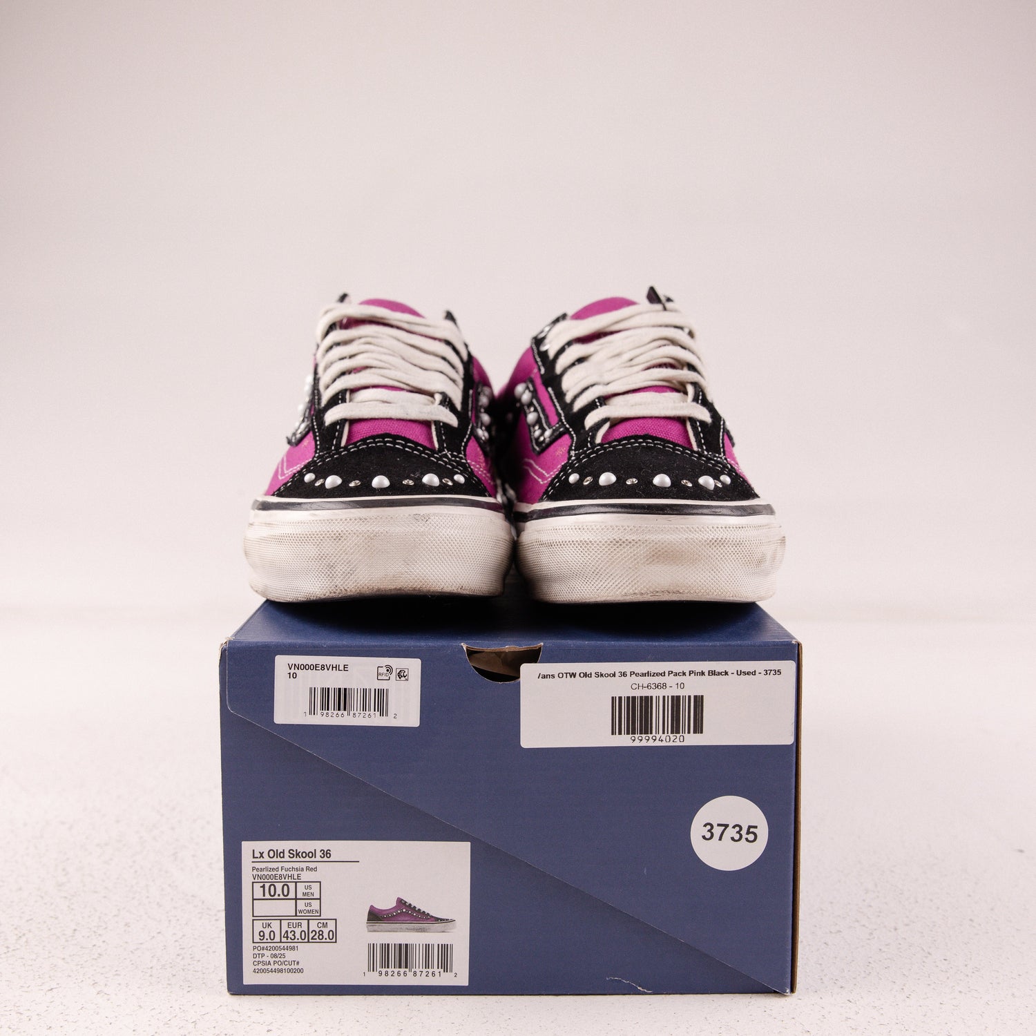 Vans OTW Old Skool 36 Pearlized Pack Pink Black - Used - 3735