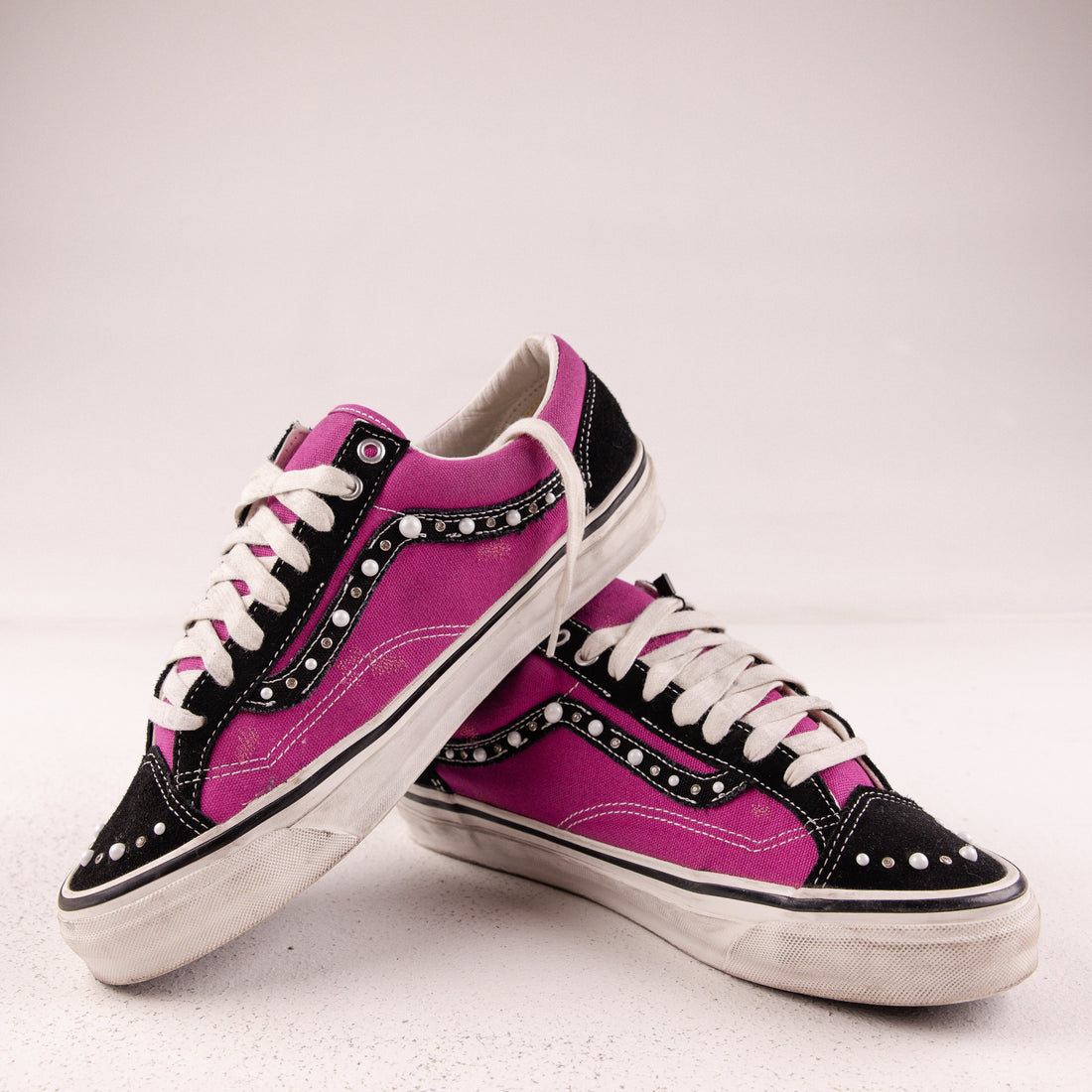 Vans OTW Old Skool 36 Pearlized Pack Pink Black - Used - 3735
