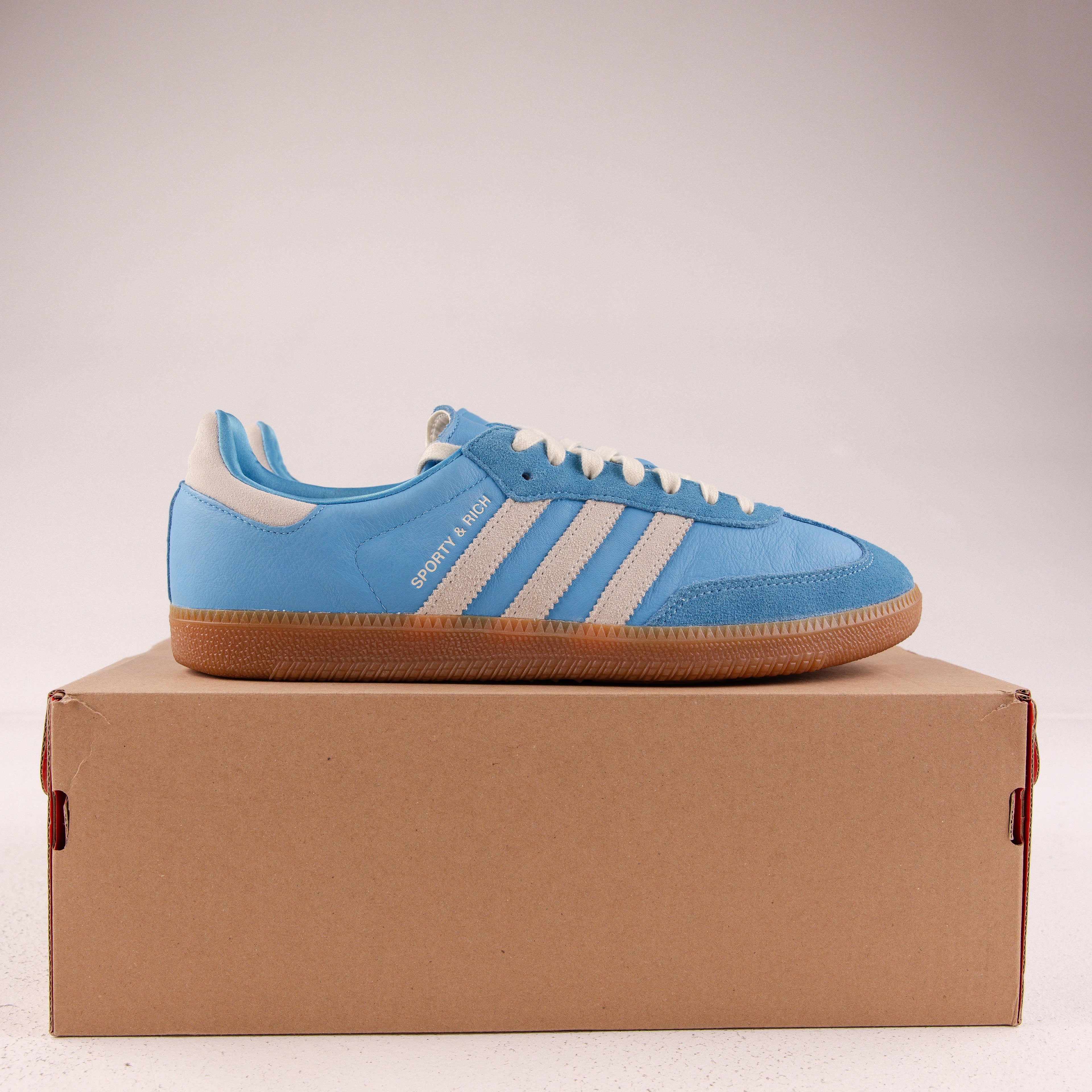 adidas Samba OG Sporty &amp; Rich Blue Rush - Used - 3737