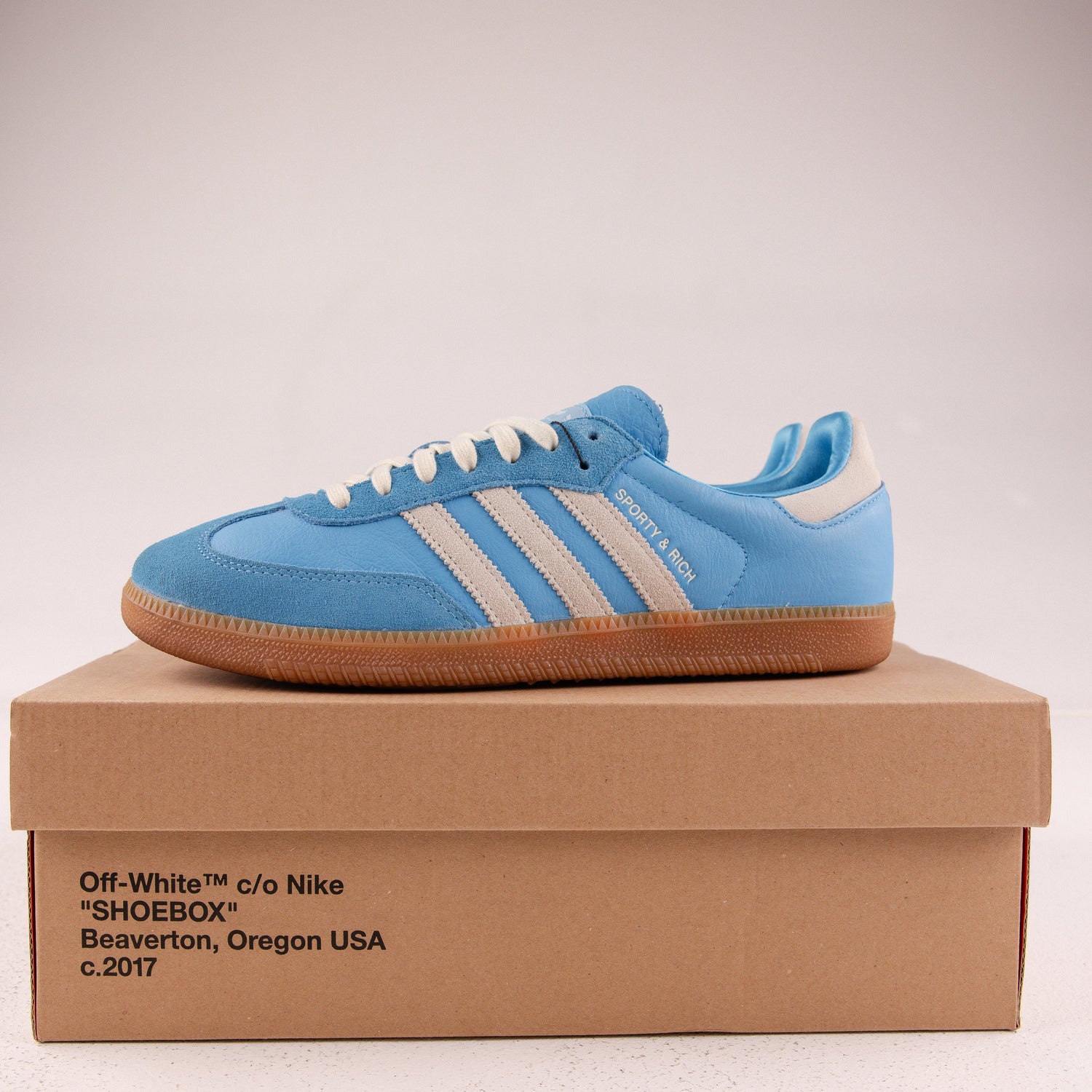 adidas Samba OG Sporty &amp; Rich Blue Rush - Used - 3737