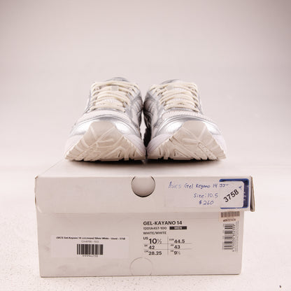 ASICS Gel-Kayano 14 JJJJound Silver White - Used - 3758